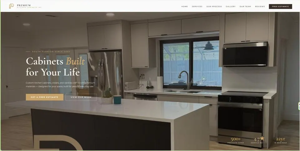 Premium Kitchen Cabinets